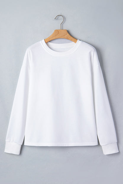 Essential Drop-Shoulder Long Sleeve Top