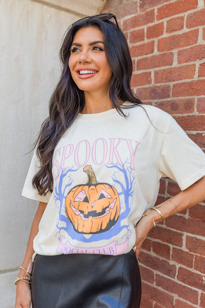 October Moon Spooky Pumpkin Tee