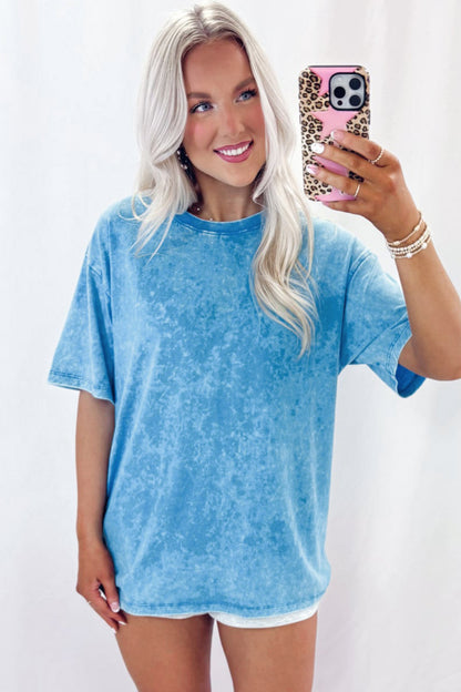 Mineral Washed Oversized Tee