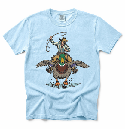 Cowboy Mallard Comfort Colors Tee