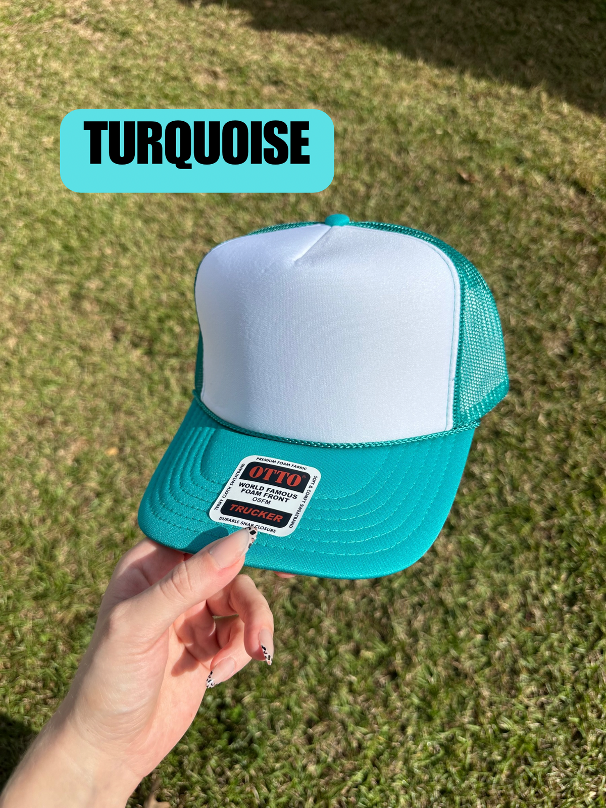 Blue Collar Brat Trucker Hat