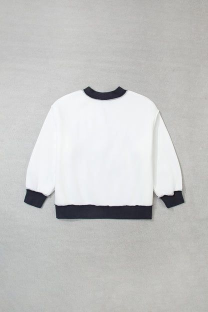 Saved by Grace Colorblock Sweatshirt