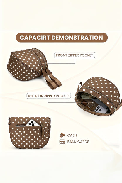 Field Day Camouflage Zip Crossbody Bag