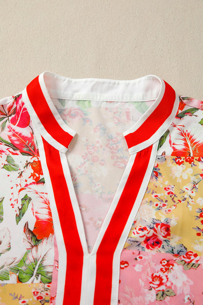 Magnolia Collared Floral Blouse