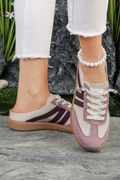 Sunlit Eyelet Faux Suede Sneakers