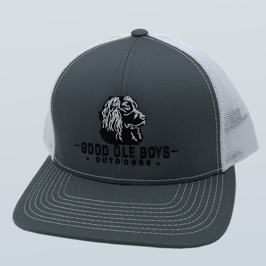 GOB Boykin Charcoal/White Hat