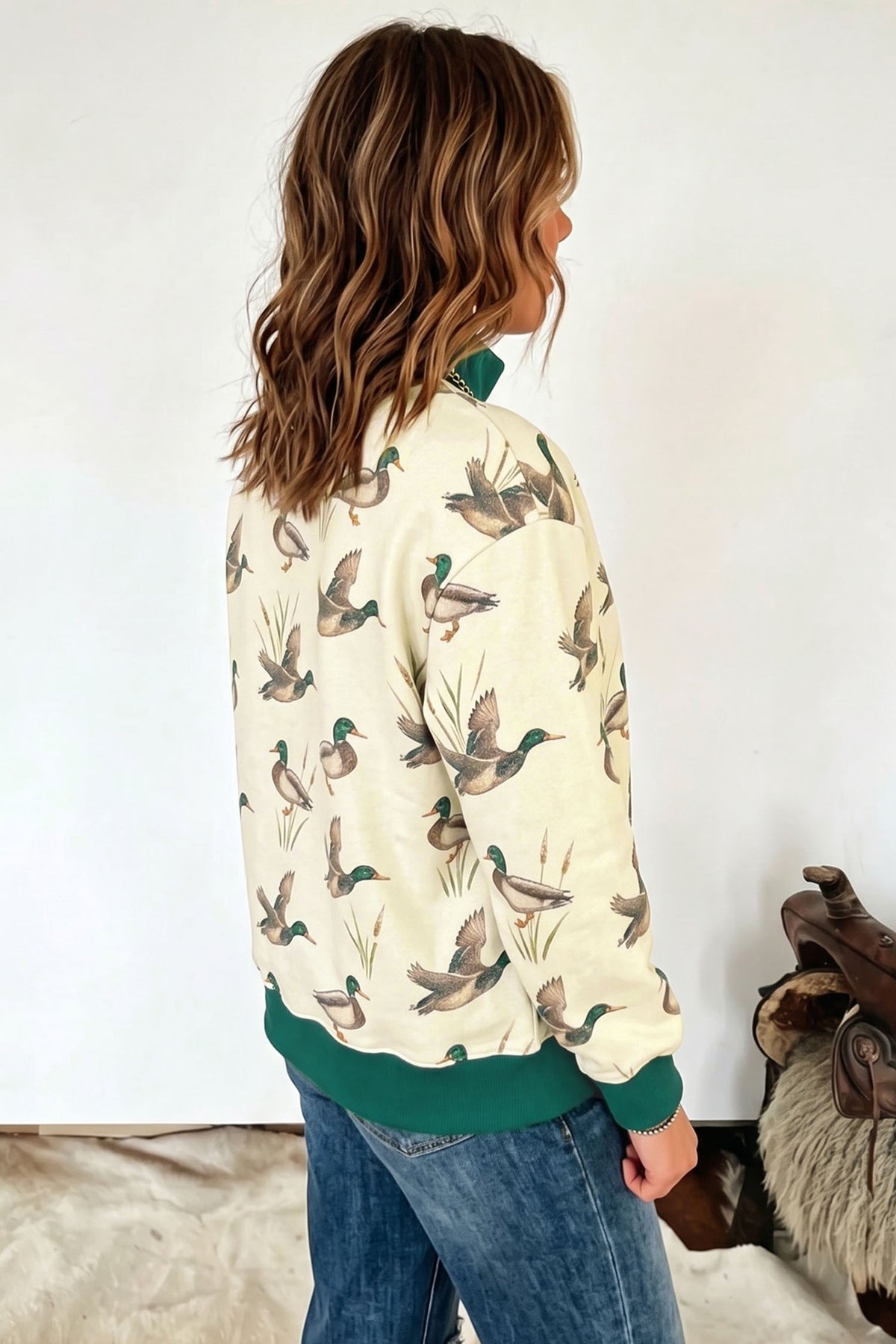Flyway Mallard Colorblock Sweatshirt