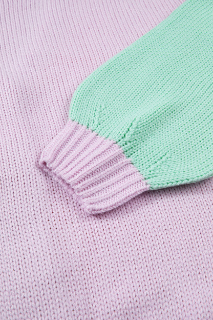 Sunbeam Colorblock Knit Cardigan