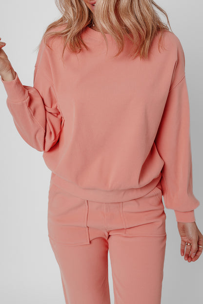 Blossom Ribbed Lounge Set