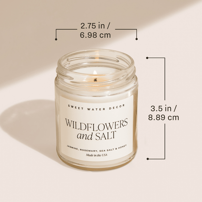 Game Day Red Soy Candle - Clear Jar - 9 oz