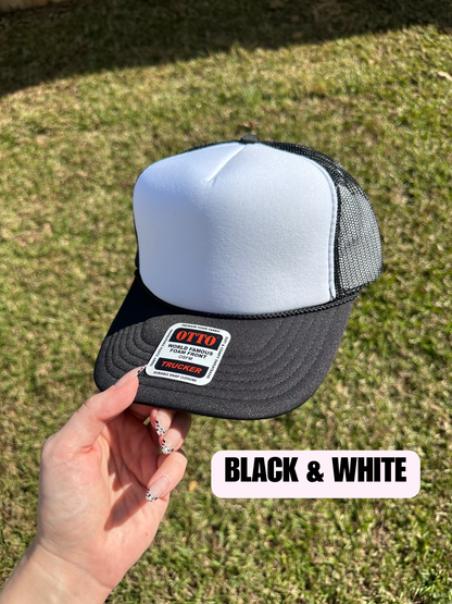 Pink Collar Dollar Trucker Hat