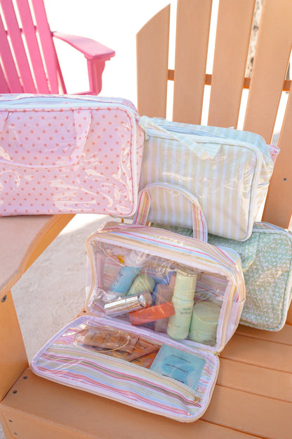 Clear Coat Toiletry Case