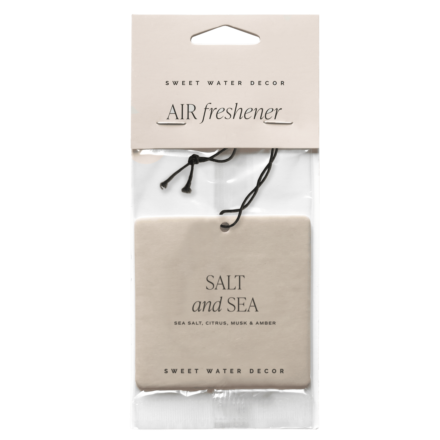 Salt and Sea Hanging Air Freshener
