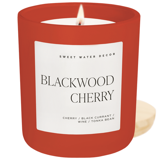 Blackwood Cherry Soy Candle - 15 oz