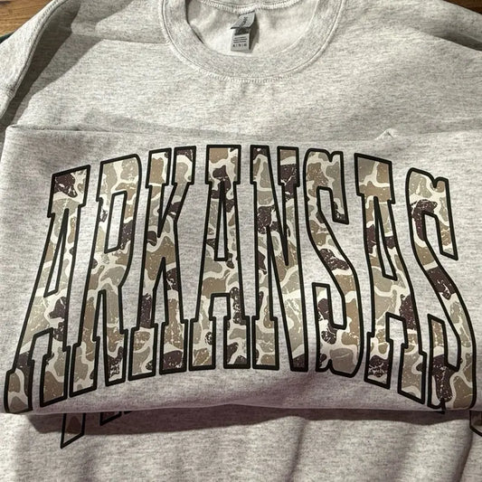 Camo State Graphic Sweatshirt