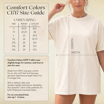 Groovy Fish Comfort Colors Tee