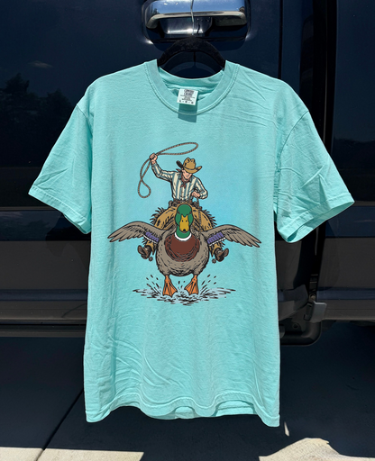 Cowboy Mallard Comfort Colors Tee