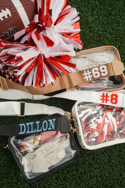 Clear Gameday + Concert Purse | Customizable
