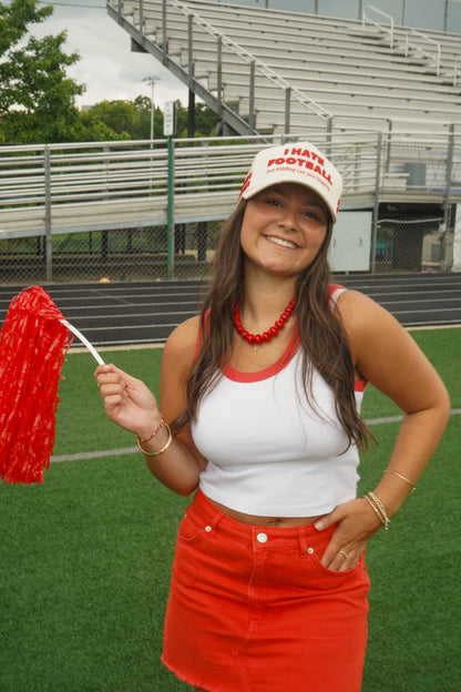 I Hate Football Trucker Hat