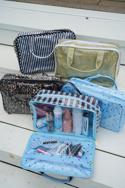Clear Coat Toiletry Case - Fall Collection