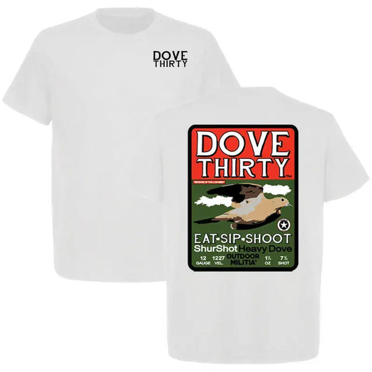 Dove Thirty Hunting T-Shirt – Funny Vintage Design for Dove Hunters