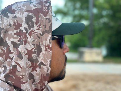 Camo Performance Hoodie Linegang/Liveline
