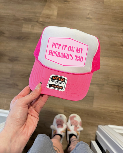 Husband’s Tab Trucker Hat