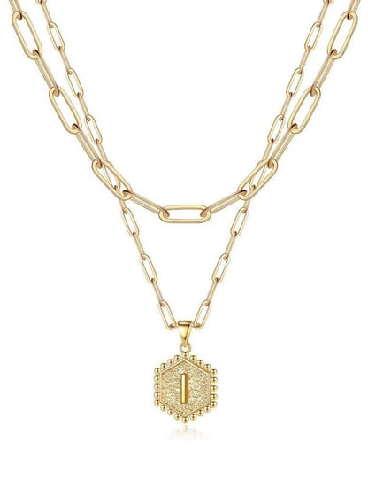 Beautiful Gold Layered Initial Necklaces (A-Z)