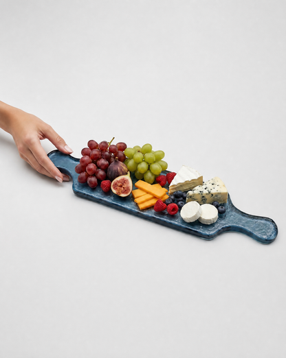 Hammered Glass Long Serving Boards