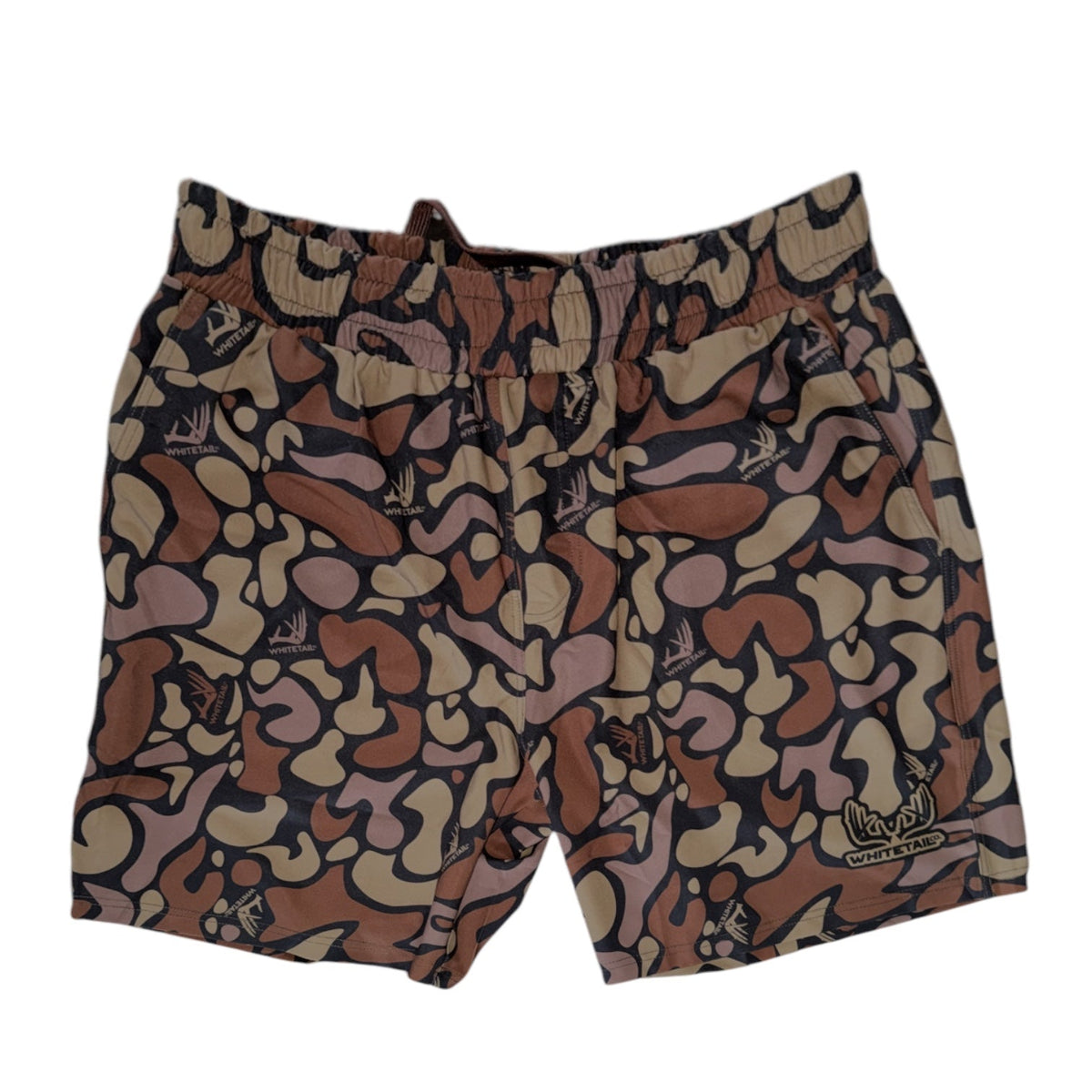 Whitetail Co. Hunt Camp Shorts Old Dark Camo