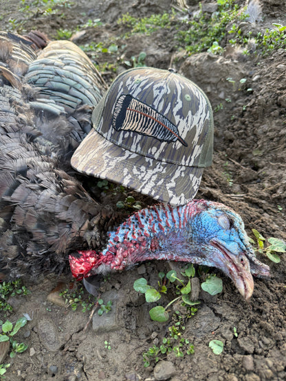 Whitetail Co. | Fallen Feather | Tree Bark | 6 Panel
