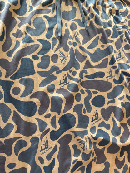 Whitetail Co. Old Duck Camo Faded Light Weight Hoodie