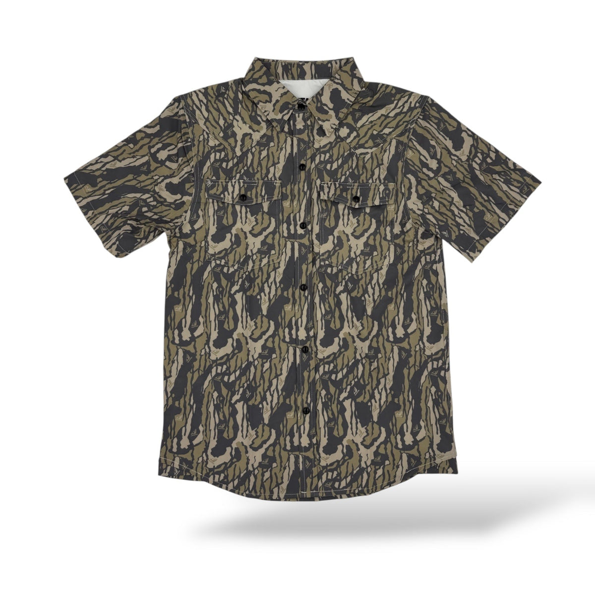 Whitetail Co. Old Tree Bark Camo Pearl Snap