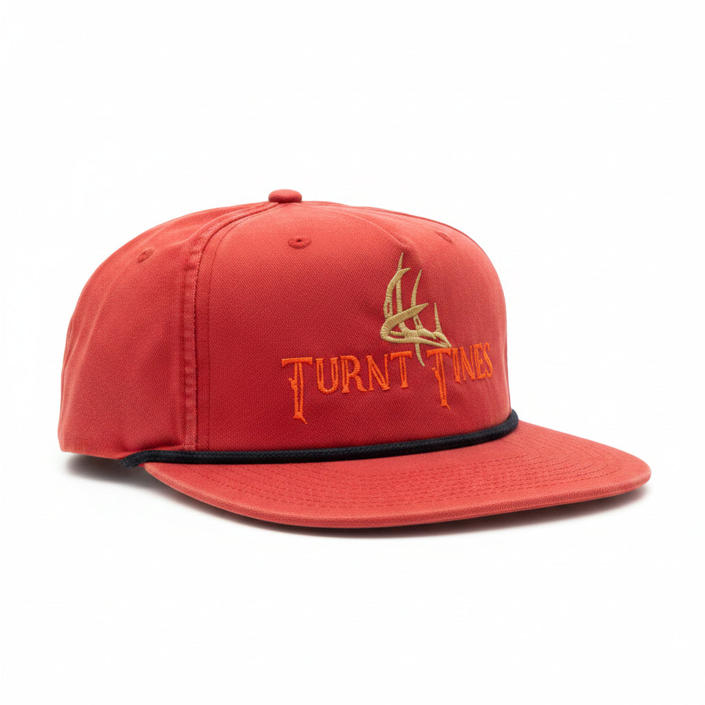 Turnt Tines Orange Richardson 256 Hat