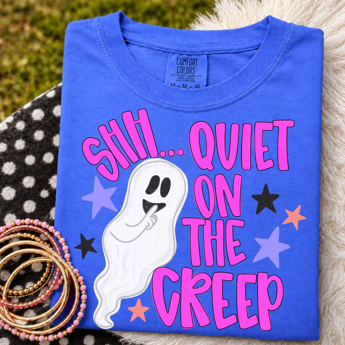 Quiet on the Creep Ghost Graphic Tee