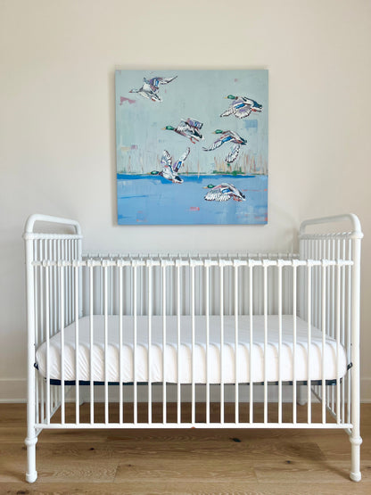 Coastal Mallards Canvas Print