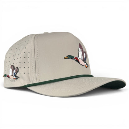 Mallard Golf Snapback Hat with Magnetic Ball Marker