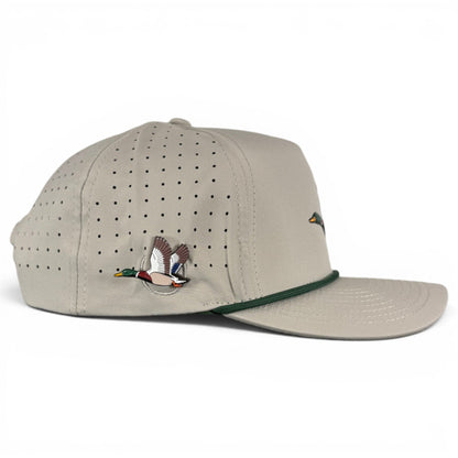 Mallard Golf Snapback Hat with Magnetic Ball Marker