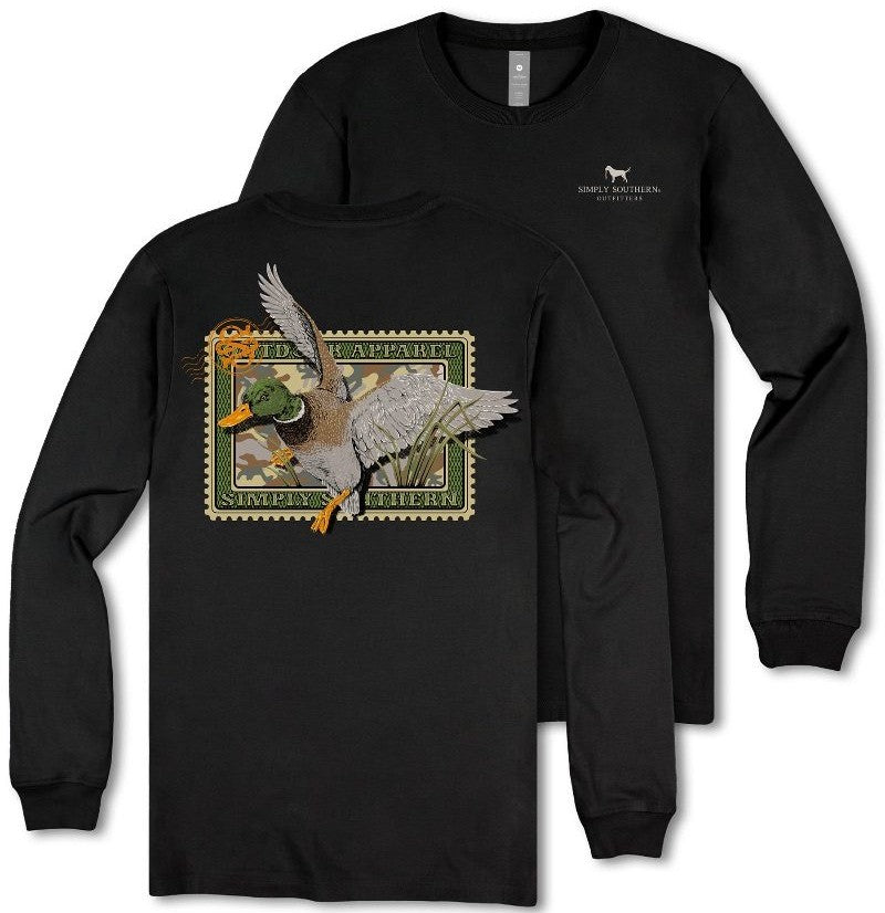 Duck Stamp - Camo - SS - F25 - Adult Long Sleeve