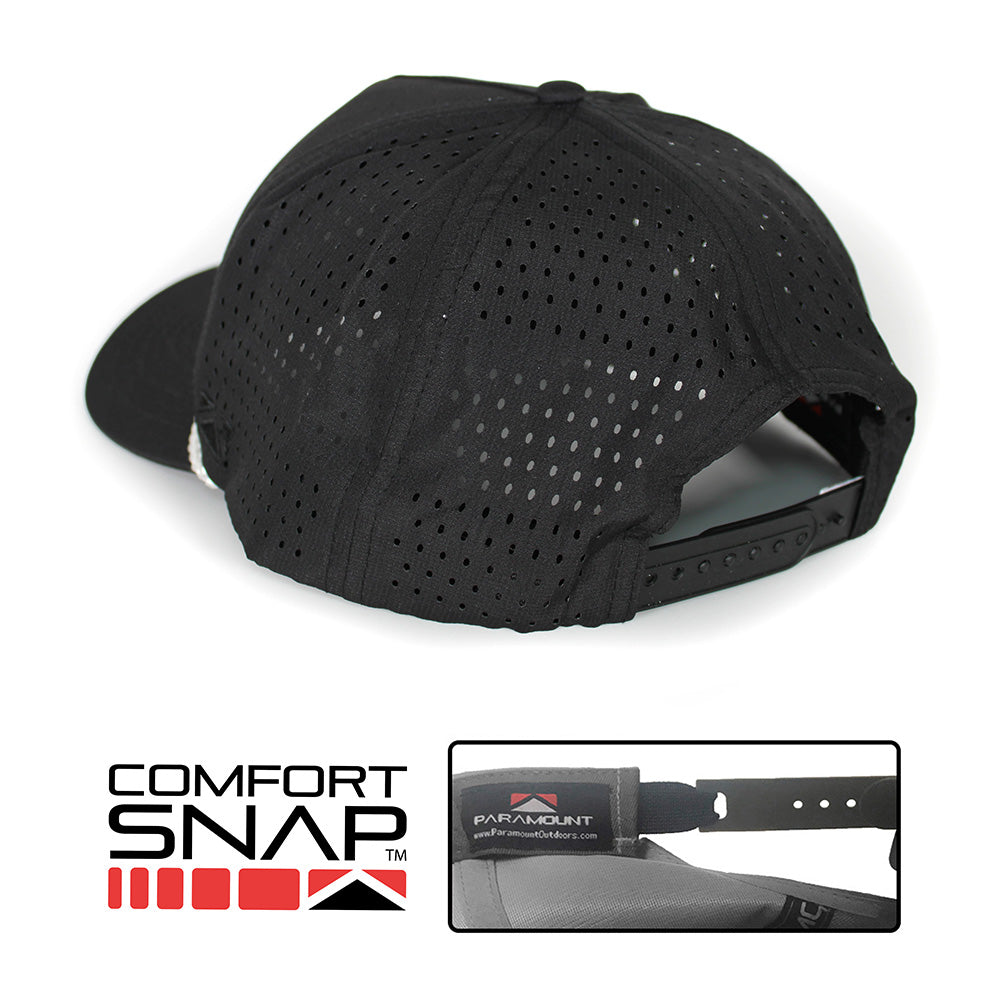 Black Lab Duck Dog 5-Panel Trucker Black