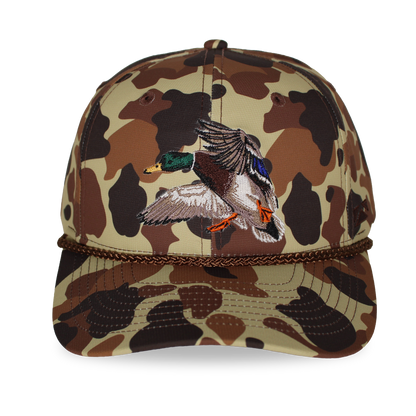 Landing Mallard 6-Panel Performance Rope Cap