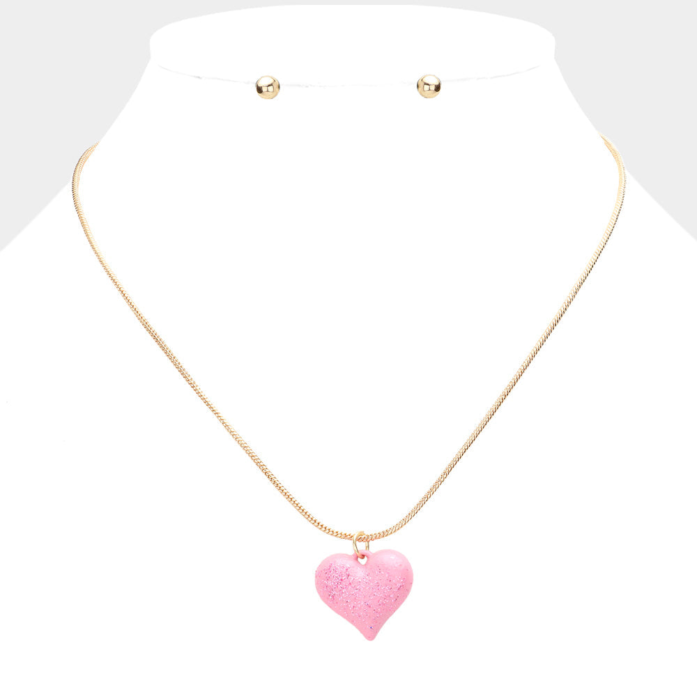 Heart Pendant Necklace