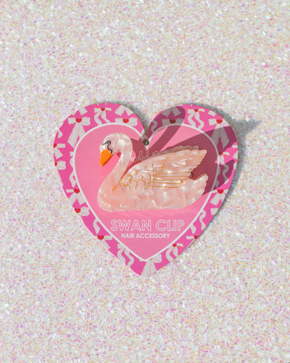 Swan Style Hair Claw Clip