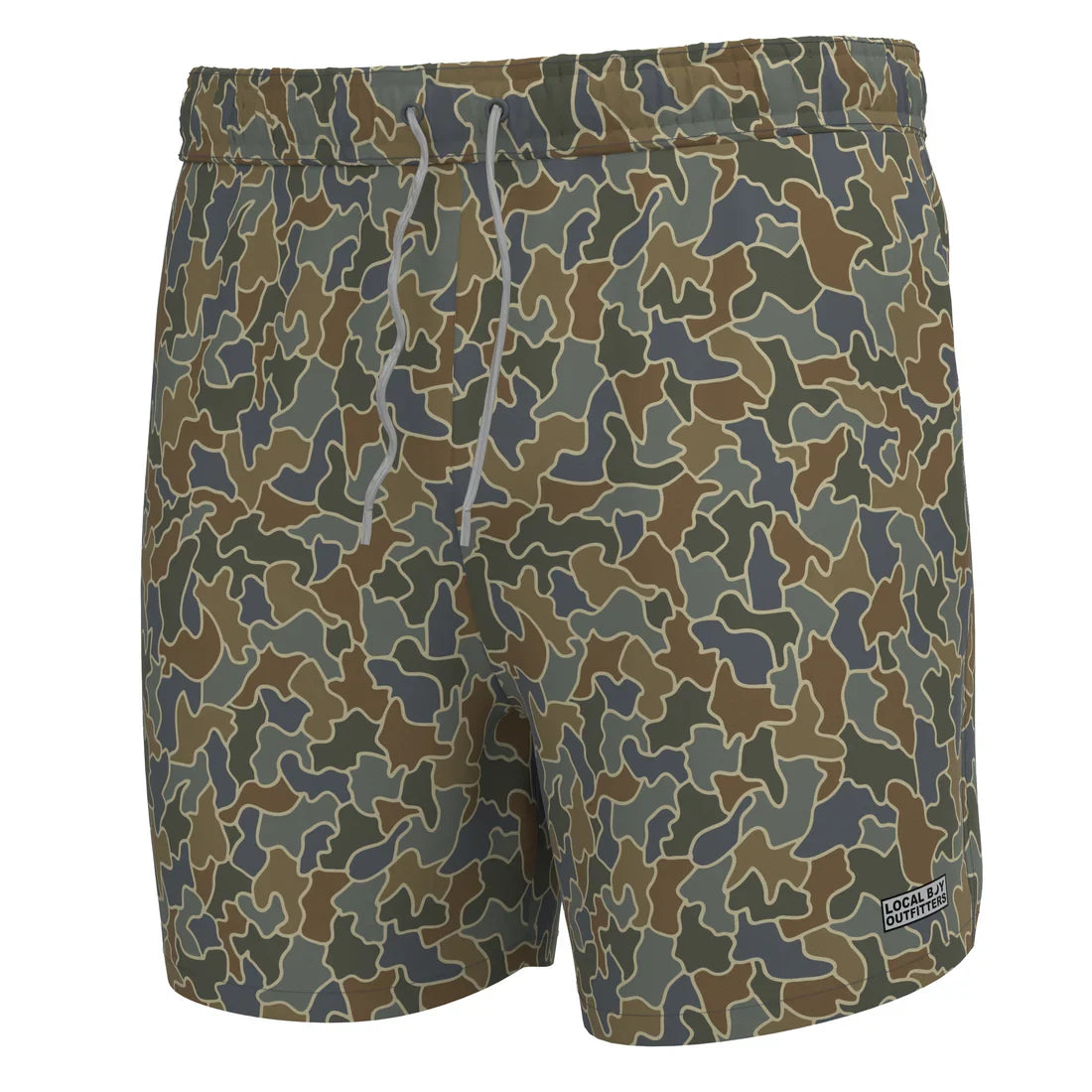 Bayview Swim Trunk - Rust Cobblestone