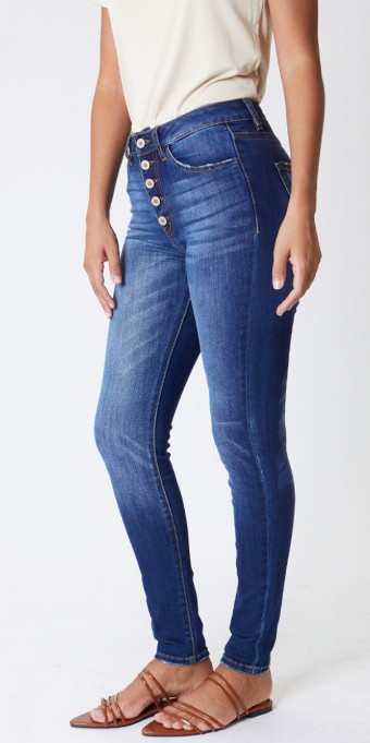 Kancan High Rise Curvy Jeans