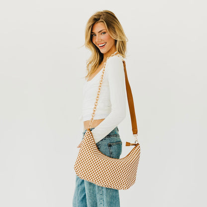 Sienna Slouchy Woven Shoulder Bag - TOP SELLER