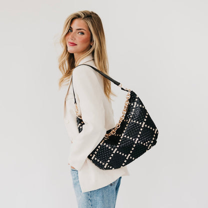 Sienna Slouchy Woven Shoulder Bag - TOP SELLER