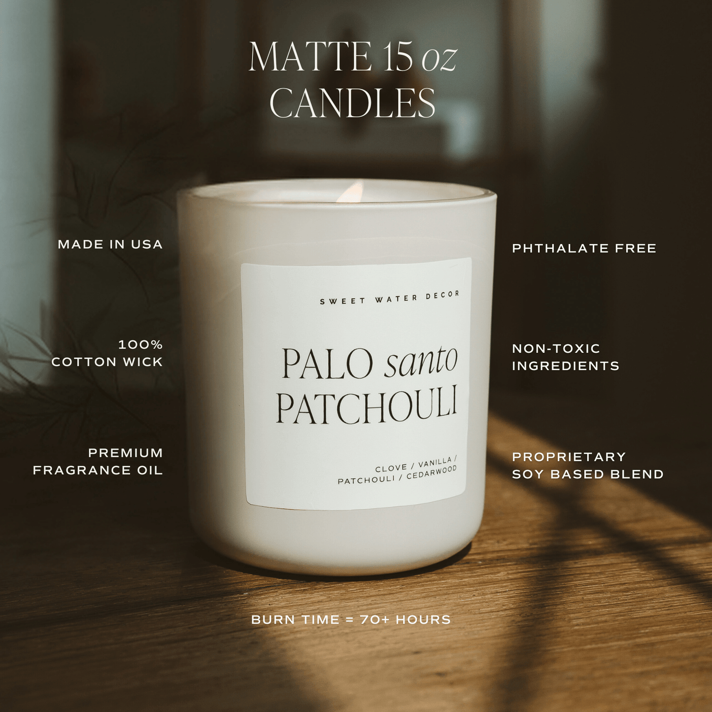 Mango and Coconut Soy Candle - Tan Matte Jar - 15 oz
