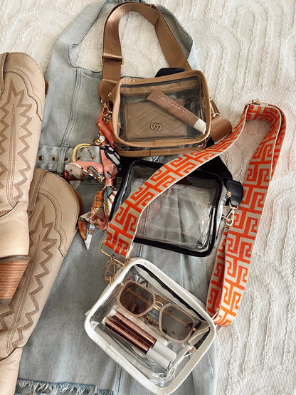 Clear Gameday + Concert Purse | Customizable