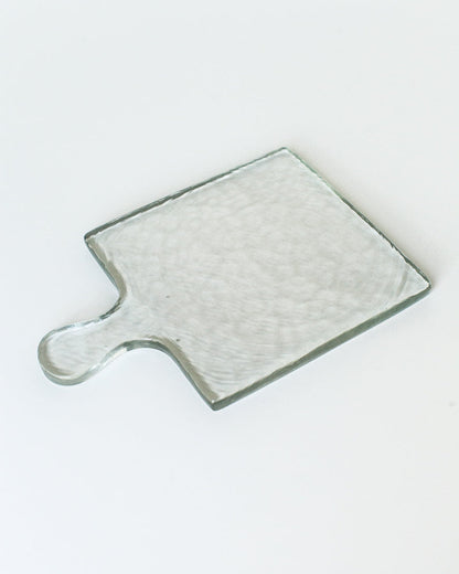 Hammered Glass Square Serving Boards